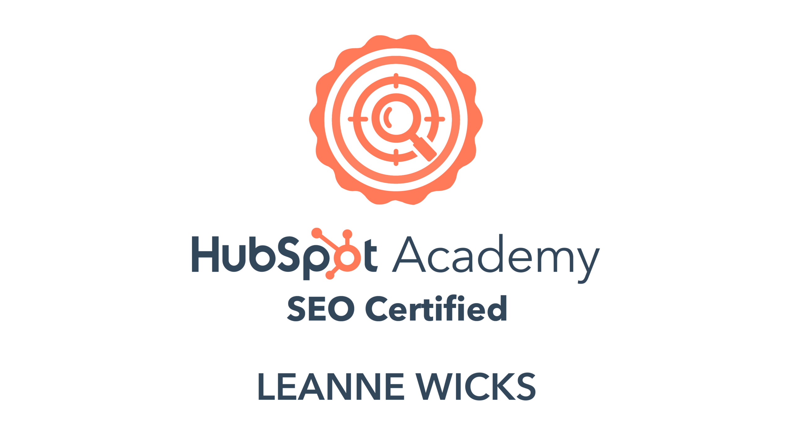 HubSpot SEO Certification